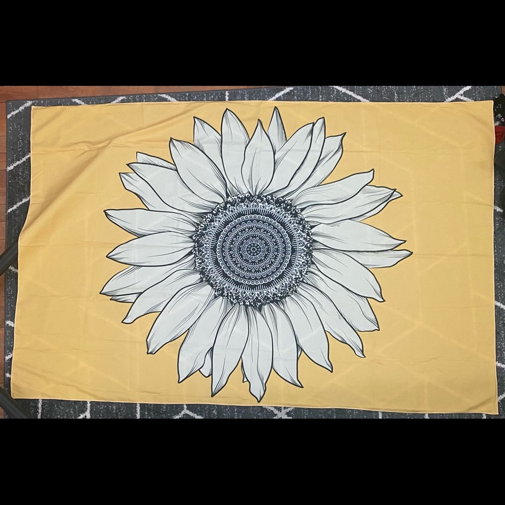 Sunflower tapestry